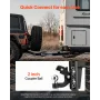 Pintle Hitch 2 inches Modtager Hook 2,5-3 inches Lunette Ring