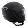 3/4-face motorcykelhjelm Motocross Helmet med Bluetooth Slot