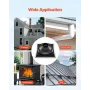 2 Pcs Roof Pipe Flashing Boots, Fit Pipe OD 6-3/4" to 14", Flexible EDPM Roofing Jack Pipe Flashing, High Temp -67℉ to 212℉, End