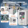 VFD 3HP, 2.2KW, 5A, 3 Phase AC 380V Input to 3 Phase AC 0 - 380V Output Variable Frequency Drive, 50/60Hz Input, 0-2000Hz Output