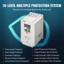 VFD 5HP 4KW 18A 1 eller 3 fase AC 220V input til 3 fase AC 0 ~