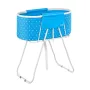 Portable Dog Bathtub, Elevated & Foldable Space-saving Pet Shower Station with Quick Drainage, Bathing Tub for Washing & Groomin