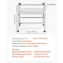 Vaskemaskine Stand piedestal 25,2x25 tommer til skive 300 pund