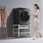 Washing Machine Stand, 25.2x25-Inch Washer Laundry Pedestal, 300LBS Load Capacity Washer And Dryer Pedestal Base with Tray, 4 Ad