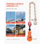 2 ton Snatch Block Chain Flatbed Tow Truck Rollback Car Carrier