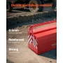 Værktøjskasse 18-tommer 3-lag 5-bakke foldning af cantilever