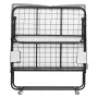 Rollaway Bed, 38 in x 75 in Folding Bed with 5 in Mattress, Twin Size Foldable Bed with Sturdy Metal Frame & Memory Foam Mattres