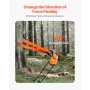 2 Ton Snatch Block with Swivel Hook, 3" Sheave 3/8" Inch Wire Rope, Heavy Duty Snatch Block Pulley 4400 lbs for Towing and Recov