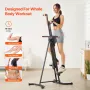 Stair Stepper, Step Range Exercise Machine, Vertical Climber for Home Gym Exercise, Compact Folding Cardio Climber, Full-Body Wo