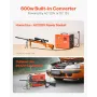 PCP Air Compressor, 4500PSI/30Mpa PCP Airgun Compressor with Built-in Converter & Fan Cooling System, Auto Stop DC12V/AC230V Por