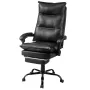 Executive Office Chair High Back Chair With Footrest Lumbar