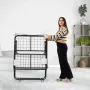 Rollaway seng foldning seng med 5 tommer skummadras til voksne