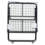 Rollaway seng foldning seng med 5 tommer skummadras til voksne