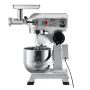 Kommerciel stativ mixer, 20qt rustfrit stål skål, 1100W 2 i 1