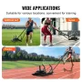 Vægtkrafttræk skub slæde fitness styrke hastighedstræning slæde