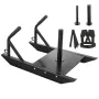 Weight Training Pull Sled, Fitness Strength Speed Training Sled with Handle, Steel Power Sled Workout Equipment for Athletic Exe