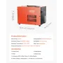 PCP Air Compressor, 4500PSI/30Mpa Portable PCP Airgun Compressor with Built-in Converter & Fan Cooling System, DC12V/AC230V Manu