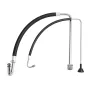 Suction Hose Tube and Reflux Line Sets, Aluminum Alloy an Rubber Suction Hose and Reflux Line Set, Paint Sprayers Tool Part, Com