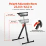 Rollerstativ med polerede kugler max belastning 300 lb