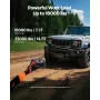 14.5 Ton Snatch Block for Winch Recovery, Heavy Duty 32,000 lbs Break Strength, Work with 3/8 inch Rope, Compact Offroad Recover