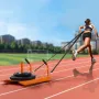 Vægtkrafttræk skub slæde fitness styrke hastighedstræning slæde