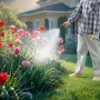 Cordless Stick Water Transfer Pump, 33 L/min(528GPH), Portable Sump Pump with NPT3/4" Garden Hose, Compatible with Dewalt 20V MA
