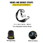 Cargo Net with Mesh, 8' x 6.7' Cargo Net for Pickup Truck Bed, Heavy Duty Cargo Nets with Cam Buckles & S-Hooks & Cross Strap, T