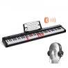 88 Key Digital Piano Keyboard Semi Weighted Full Size Electric Portable