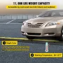 Cable Protector Ramp, 4 Packs 2 Channels Speed Bump Hump, 101x24.5x5 cm Rubber Modular Speed Bump Rated 4989.5 kg Load Capacity,