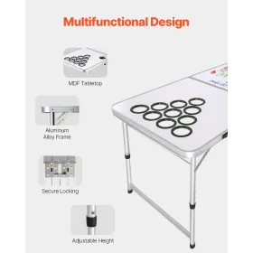Foldning af Foosball Table, 42 tommer standardstørrelse Foosball Table, indendørs Foosball -bord til hjemmet, familie og