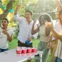 2.4 m bærbar øl pong bagklap bord fest spillhuller pong bolde