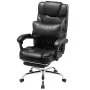 Executive Chair High Back Office Chair med fodstøtten Lumbar