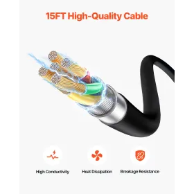 Trappetal Metal Balusters, 44 '' X 1/2 "Galvaniseret stål dekorative banisterspindler, 5 pack s Shape Deck Baluster, Hollow