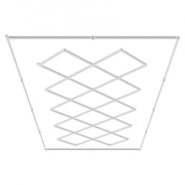 Square LED Garage Lights 88000LM 14 Grids Bright Car Detailing Shop Light