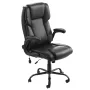 Executive Chair High Back Desk Stol Flip-Up armlæn lumbar