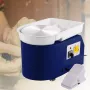 Pottery Wheel 27.9 cm 0-300 RPM Ceramic Wheel, 350W Adjustable Speed Forming Machine with Sculpting Tools and Apron, Detachable 
