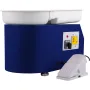 Pottery Wheel 27.9 cm 0-300 RPM Ceramic Wheel, 350W Adjustable Speed Forming Machine with Sculpting Tools and Apron, Detachable 