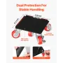 Furniture Dolly, Maximum Load 3474 lbs, Heavy Duty Furniture Movers with 5 360° Rotation Wheels, Carbon Steel Panel, Furniture L