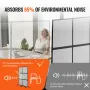 Office Divider, 2 Panel Office Partition, Freestanding Office Divider Wall Partition & Privacy Divider Reduce Noise and Room Sep