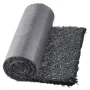 Rubber Mulch for Landscaping, Recycled Rubber Mulch Mat 96 x 22 in, Permanent Rubber Pathway, Natural-Looking Black Mulch Garden