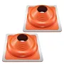 2 stk metal tagrør blinkende bagagerum Fit 6-1/4 "-11-3/4" Rør