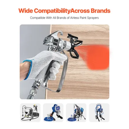 Airless Paint Spray Gun 3600psi High Pressure Airless Spray Gun