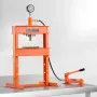 Hydraulic Shop Press, 10 T H-Frame Shop Press with Press Plate & H-shaped Base, Stable Garage Floor Adjustable Hydraulic Press w