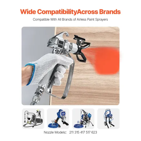 Airless Paint Spray Gun 3600psi High Pressure Airless Spray Gun