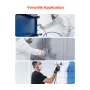 50ft Airless Paint Sprayer Hose, 1/4 in Universal Airless Paint Spray Hose, 4350 PSI High Pressure Flexible Airless Sprayer Hose