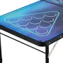 2,4 m bærbar øl pong bagklap bord festspil LED bærende håndtag