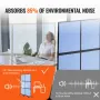 Akustisk rumdeler Skillevægspanel Privacy Screen 2 Pack Indigo