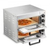 Kommerciel bordplade Pizza Ovn Electric Pizza Oven for 14 "Pizza Indoor