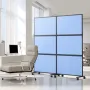 Akustisk rumdeler Skillevægspanel Privacy Screen 2 Pack Indigo