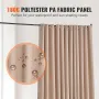 Room divider bærbar panel rumdelere med hjul privatlivsskærm